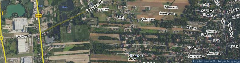 Zdjęcie satelitarne Karmelowa ul.